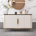 Luxury Dining Side Cabinet Cupboard Restaurant Stainless Steel Sideboard