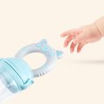 Food Grade Soft Customized Baby Feeding Silicone Pacifier Baby Fruit Food Feeder