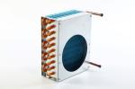 Corrugated Louver Finned Tube Heat Exchanger Air Cooler