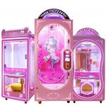 Commercial Transparent Glass Plush Dolls Claw Machine Gift Prize Stuffed Toys