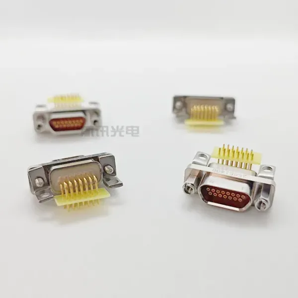 J30ja-15zknp5-J Quick Lock Rectangular Connector Printed Board Straight Pin 2-Row Aviation.
