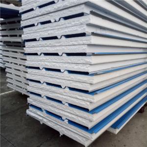 Wholesale eps 12kg sandwich panel 1050-50-0.426mm cover with film both side for prefab house from china suppliers