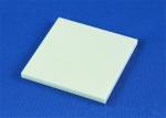 High Hardness 95% - 99.7% Alumina Ceramic Plate Customized White