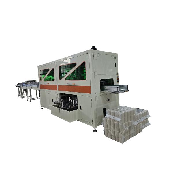 Fully Automatic 48 Rolls Bundle Packing Small Toilet Paper Kitchen Towel Roll Machine Production Line For South American Tissue Paper Businesses