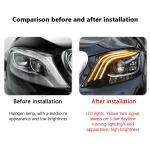 LED Headlights Assembly For Mercedes Benz S Class W222 14-18 Modified Maybach