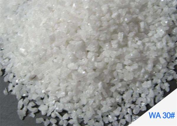 Al2O3 99% Iron Free White Aluminum Oxide Abrasive Sandblasting Trigonal Crystal