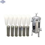 High quality single bag stainless steel cartridge water ss316 tank filter
