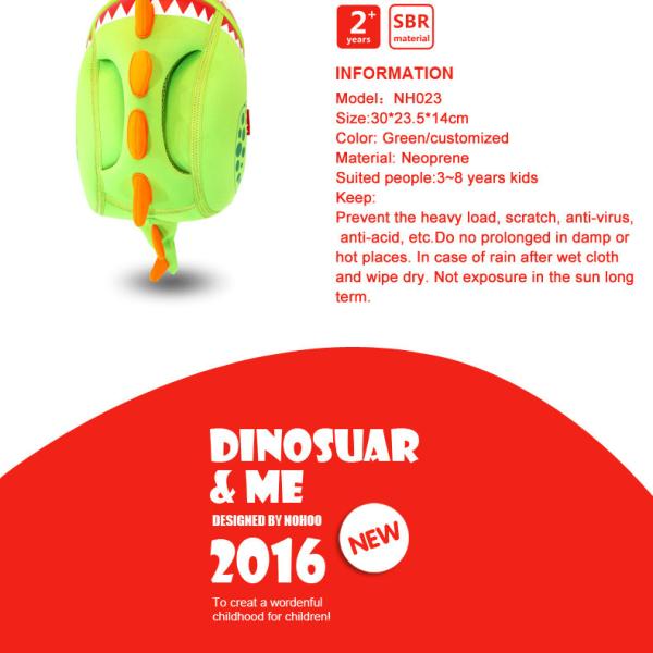 10L Customized Toddler Backpacks For Little Kids