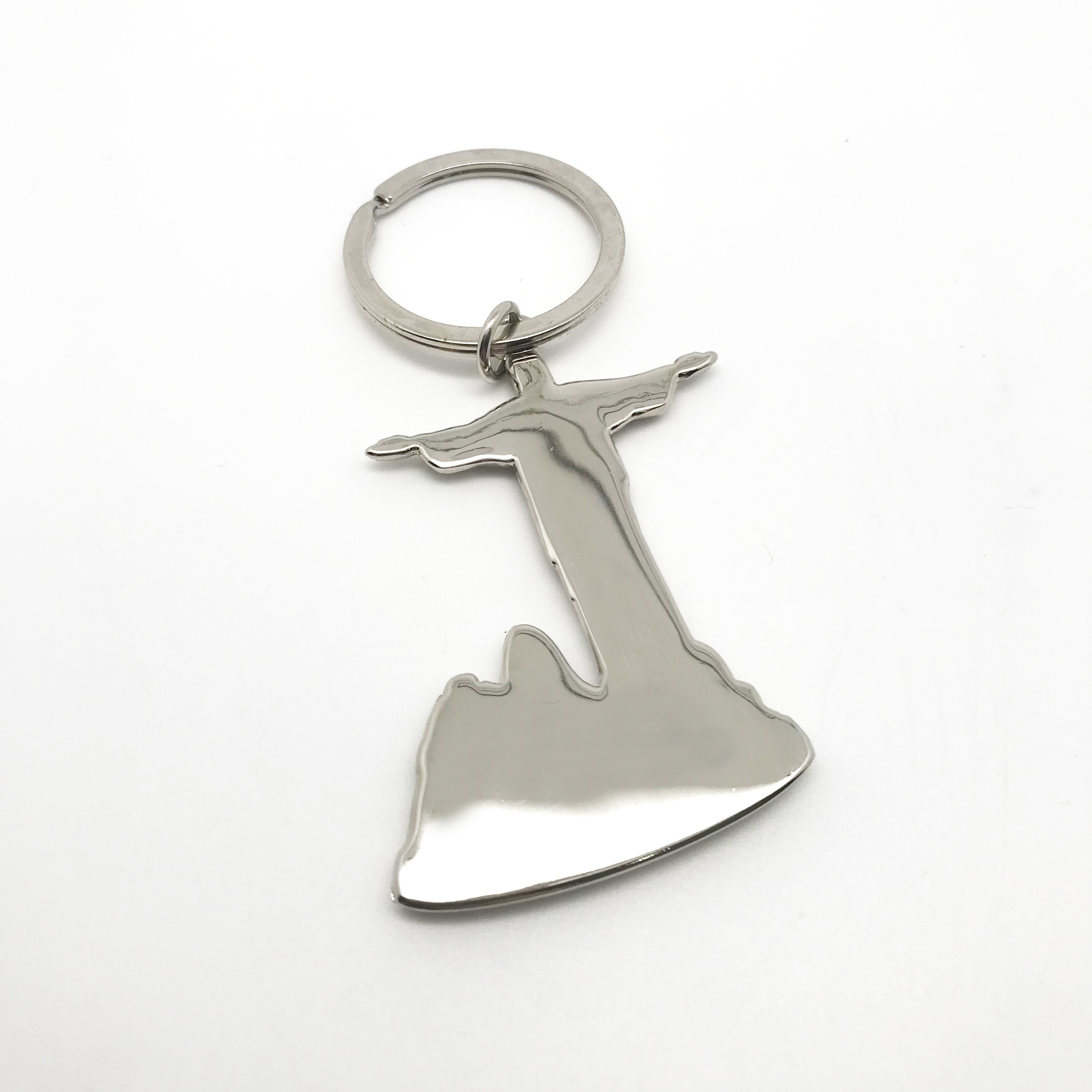 Metal Keychain Holder in Individual Polybag Package Designer Keychain