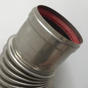 Wholesale SUS316L 304 Spigot Insulated Chimneys , Double Insulated Flue Pipe Mineral Wool Insulation from china suppliers