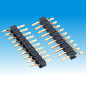Wholesale 2.54mm Pin Header Single Row Right Angle SMT from china suppliers