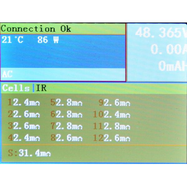 43.8V 1500W Lipo Battery AC DC Balance Charger Discharger For UAV Drones 4S 40A