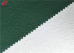 Polyester Tricot Fleece Fabric Warp Knitting Brushed School Uniform Material