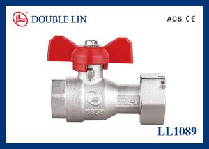Wholesale Female X Revolving Female Nut PN25 Brass Ball Valves from china suppliers