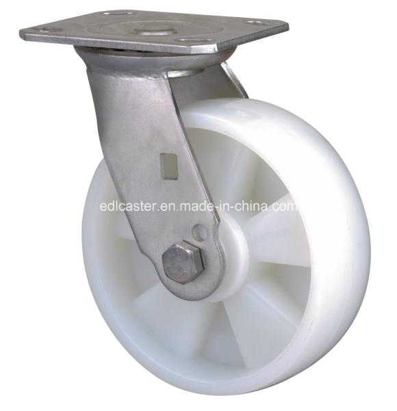 Stainless Steel 6" 280kg Plate Swivel Tpa Caster S7116-25 for Heavy Duty