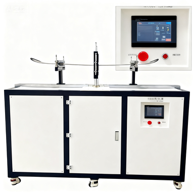 Ski Bending Fatigue Testing Machine - Adjustable Speed and Stroke | Snowboard and Ski Durability Tester