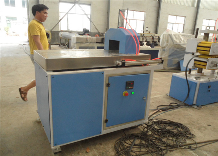 Automatic PVC Window Plastic Profile Extrusion Line with Double screw 380V