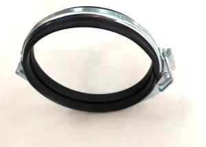 Wholesale 80mm Galvanized Steel Clamps Sheet Metal Pipe Quick Release With Handle from china suppliers