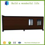 prefabricated expandable 40ft steel container van house luxury for sale