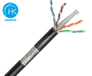 Wholesale PVC Jacket Outdoor SFTP CAT6 LAN Cable CCA Internet Network Cable from china suppliers