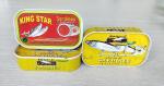 125g Net Weight Canned Sardines In Vegetable Oil Rich Various Nutrition