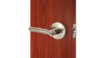 Zinc Alloy Satin Nickel Tubular Door Locks High Security 3 Brass Keys