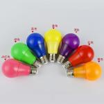 B22 3w 5w Indoor Led Light Bulbs Different Color Housing For Parties
