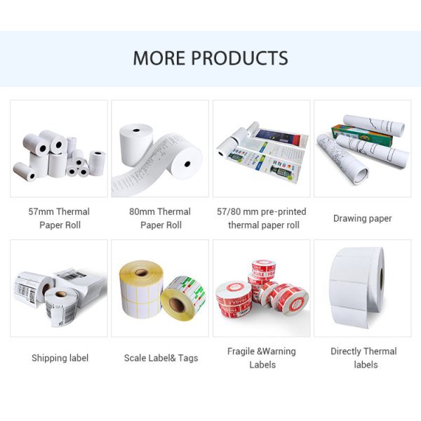 Label Machine Printing Thank You Sticker Waterproof Customized for Gift Packaging