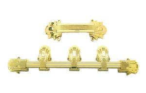 Wholesale PP plastic coffin handle funeral accessories HP017 set from china suppliers