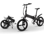 CE 20 Inch Foldable Electric Bike With Removable 48V 10AH L G Lithium Battery