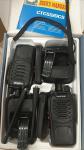Black Professional Two Way Radios 888S UHF 400-470MHz Walkie Talkie