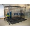 Buy cheap Stainless Steel Foldable Pet Cage Collapsible Metal Pet Crate With Removable from wholesalers