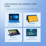 13.3Inch Foldable WIN 10 Pro Laptop Celeron N3450 12GB RAM ODM