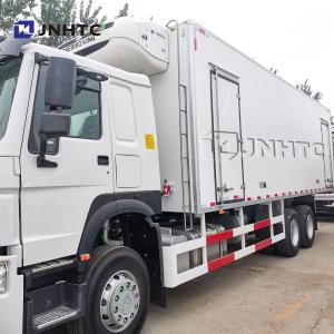 Wholesale Sinotruk HOWO Euro2 6x4 Refrigerated Delivery Van Beverages Drinks from china suppliers