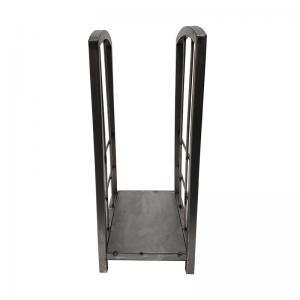 Wholesale Sliver Standing Indoor Stainless Steel Firewood Rack/Fireplace Parts/Stove Accessories from china suppliers