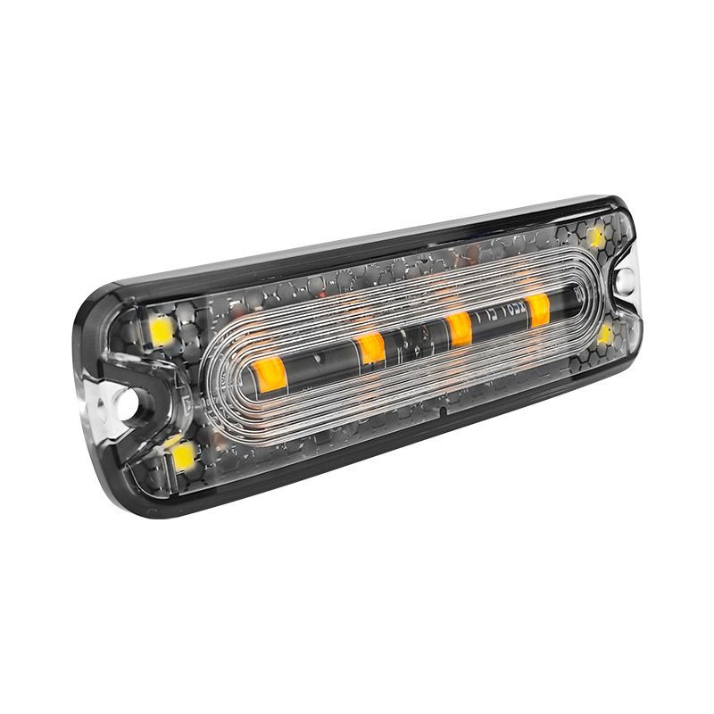 6LEDs Colors Strobe Warning Light for Vehicles Surface Mount China