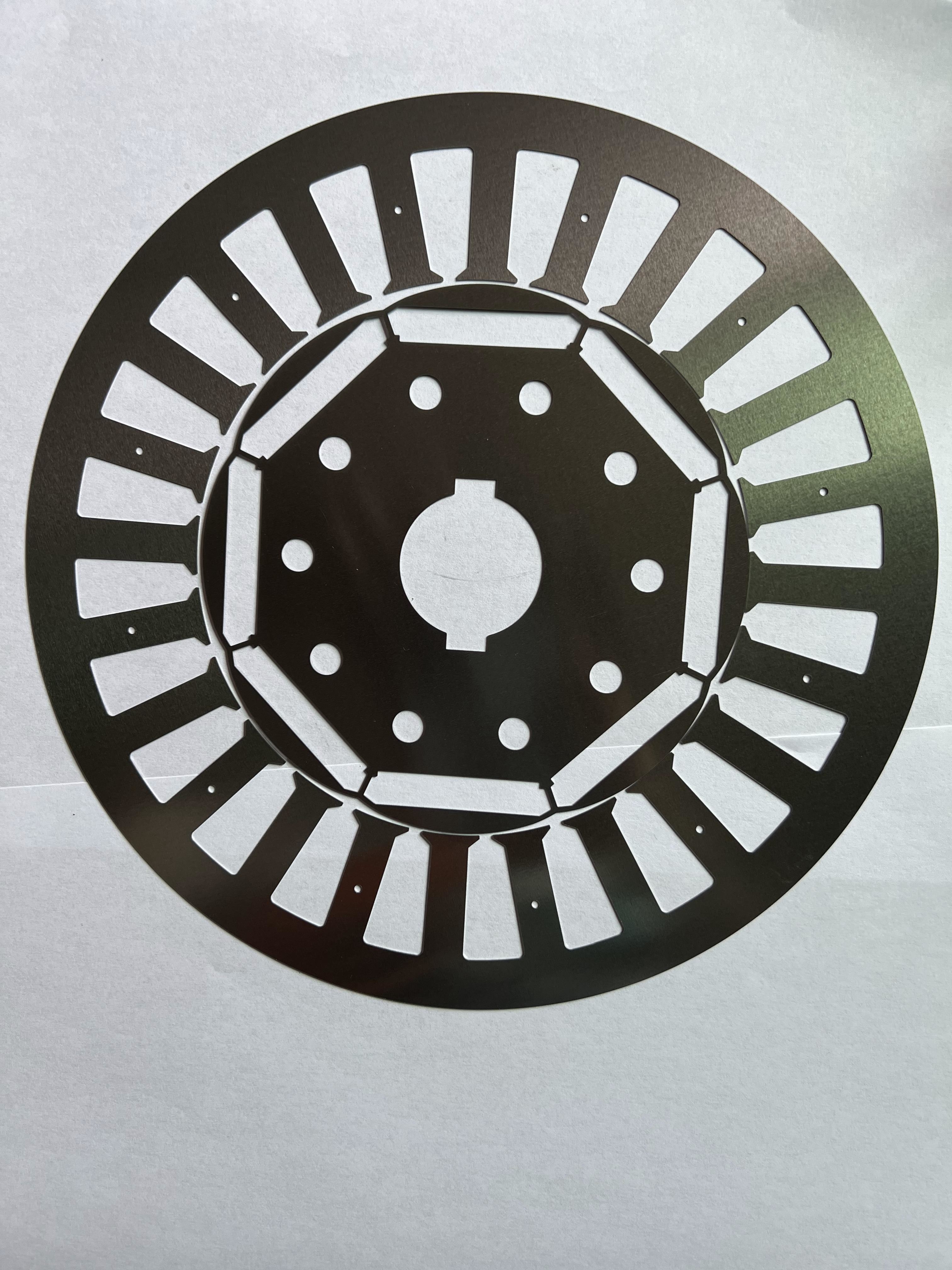 Precision Stamping of Stator Laminated Cores | High-Efficiency Electrical Steel Motor Components