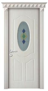 Wholesale ABNM-GME09 Roman column PVC-MDF interior door from china suppliers