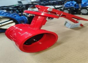 Wholesale Clamp Connection Water Medium Handle Power Butterfly Valve Fire Protection from china suppliers