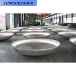 Torispherical Dish Steel Boiler Cover Flanged Tank Heads with Circle Welding