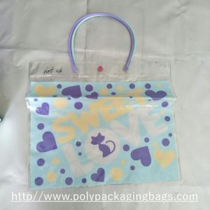 Wholesale Disposable Green Folded Soft Loop Handle Bag For Garment REACH Rohs from china suppliers