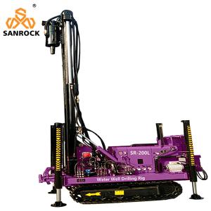 Wholesale Portable Well Drilling Rig Bore hole Deep 200m Hydraulic Water Well Drilling Equipment from china suppliers