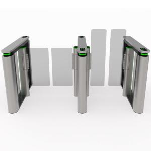 Wholesale Floor Mounted Speed Lane Gate Turnstile Quick Pass Pedestrian Swing Gate from china suppliers
