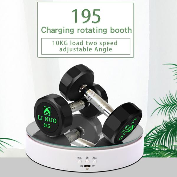 Intelligent Automatic Rotating Display Stand Revolving Display Turntable With Mirror Face