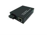 Black color RJ-45 SC Fiber Optic Ethernet Media Converter Apply to the Campus