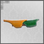 Chinese Gazebo Green Glazed Roof Tiles Terracotta Handmade Tea House Garden