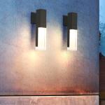 Outdoor Waterproof LED Wall Light PIR Human Body Motion Sensor Wall Lamp(WH-HR