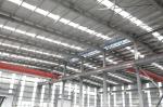 Corrugated / Sandwich Panel Agricultural Steel Building With Windows Customizabl