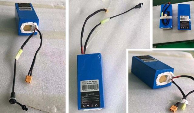 36V 4400mAh Lithium Batteries 18650 Cell 10S2P Pack With XT60 Discharging For Electric Scooter