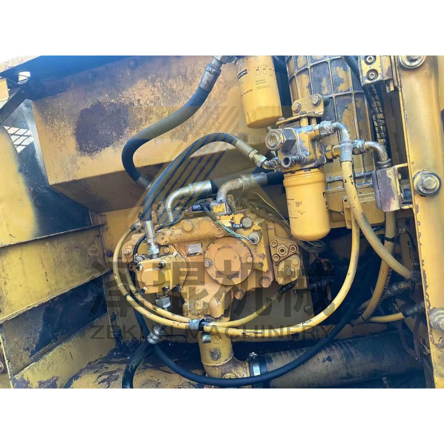Secondhand Japan Used Caterpillar CAT 320C 320CL Ship Excavator in with Competitive